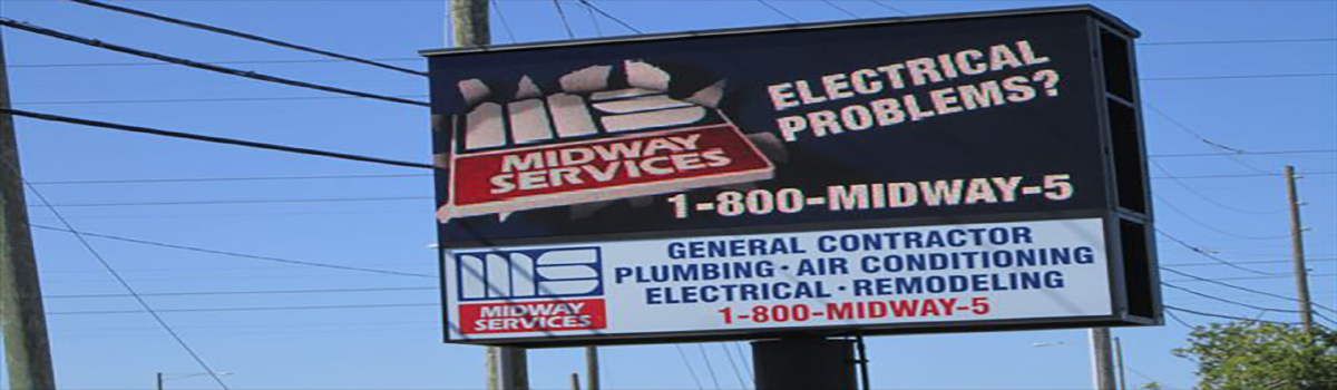 In Tampa, International Sign is ready to help you with your light letters sign needs or requirements. International Sign specializes in the design, manufacture, installation of Led Message Center Pylon Sign in all of Hillsborough county, International Sign is ready to serve your business sign maker needs. Here to serve you International Sign does business in Tampa in Hillsborough county FL. Area codes we service include the  area code and the 
33620 zip code.