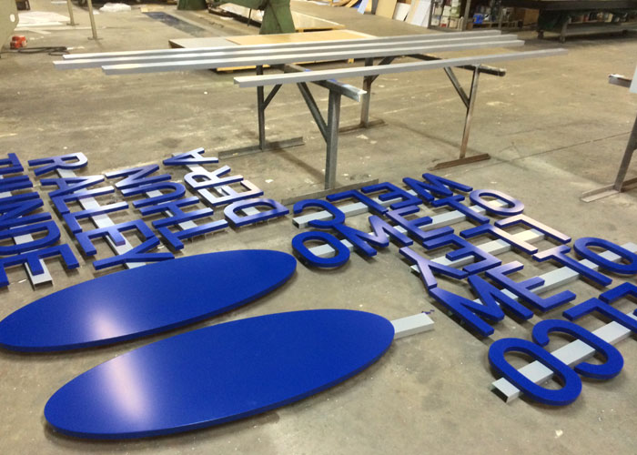 In Orlando, International Sign is ready to help you with your fort myers signs needs or requirements. International Sign specializes in the design, manufacture, installation of Routed Letters Sign - In Process in all of Orange county, International Sign is ready to serve your sign manufacturers needs. Here to serve you International Sign does business in Orlando in Orange county FL. Area codes we service include the  area code and the 
32853 zip code.